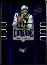 2005 Leaf Rookies & Stars #C-8 Chad Pennington Crusade Purple #/250 Jets