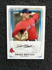 DRAKE BRITTON 2011 Bowman #BP94 Boston Red Sox (Buy 10 get 10 Free)