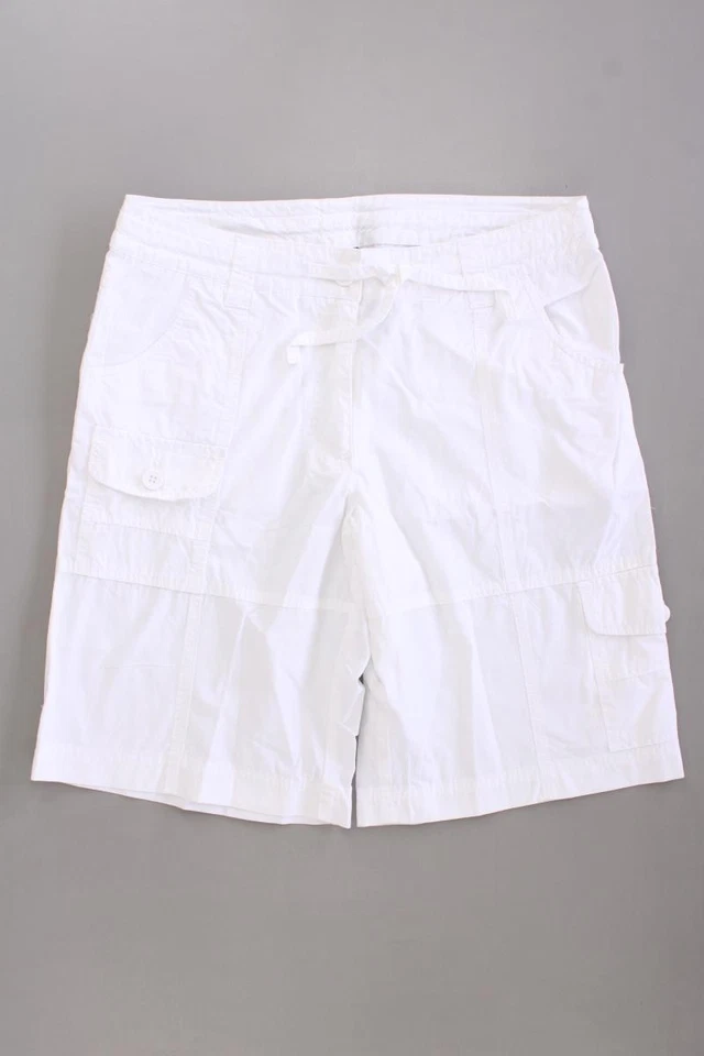 ⭐ Short short Adagio pour femme taille 40, M blanc en coton ⭐ - Photo 1/4