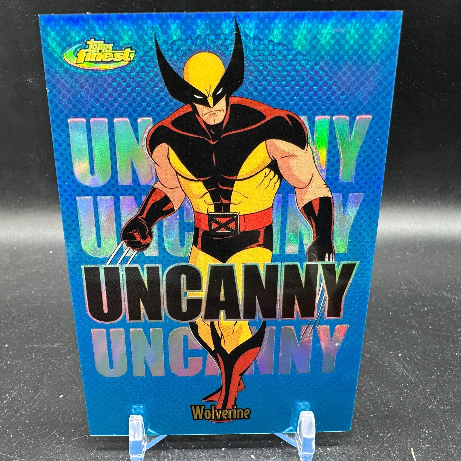 Wolverine Uncanny Refractor Short Print 2025 Topps Finest X-Men 97