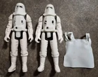 Star Wars Stormtrooper Hoth Battle Gear Figures Univisor & Split Visor USED 1980