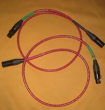 NORDOST HEIMDALL 2 INTERCONNECT CABLES *1 METER PAIR* W/XLRs