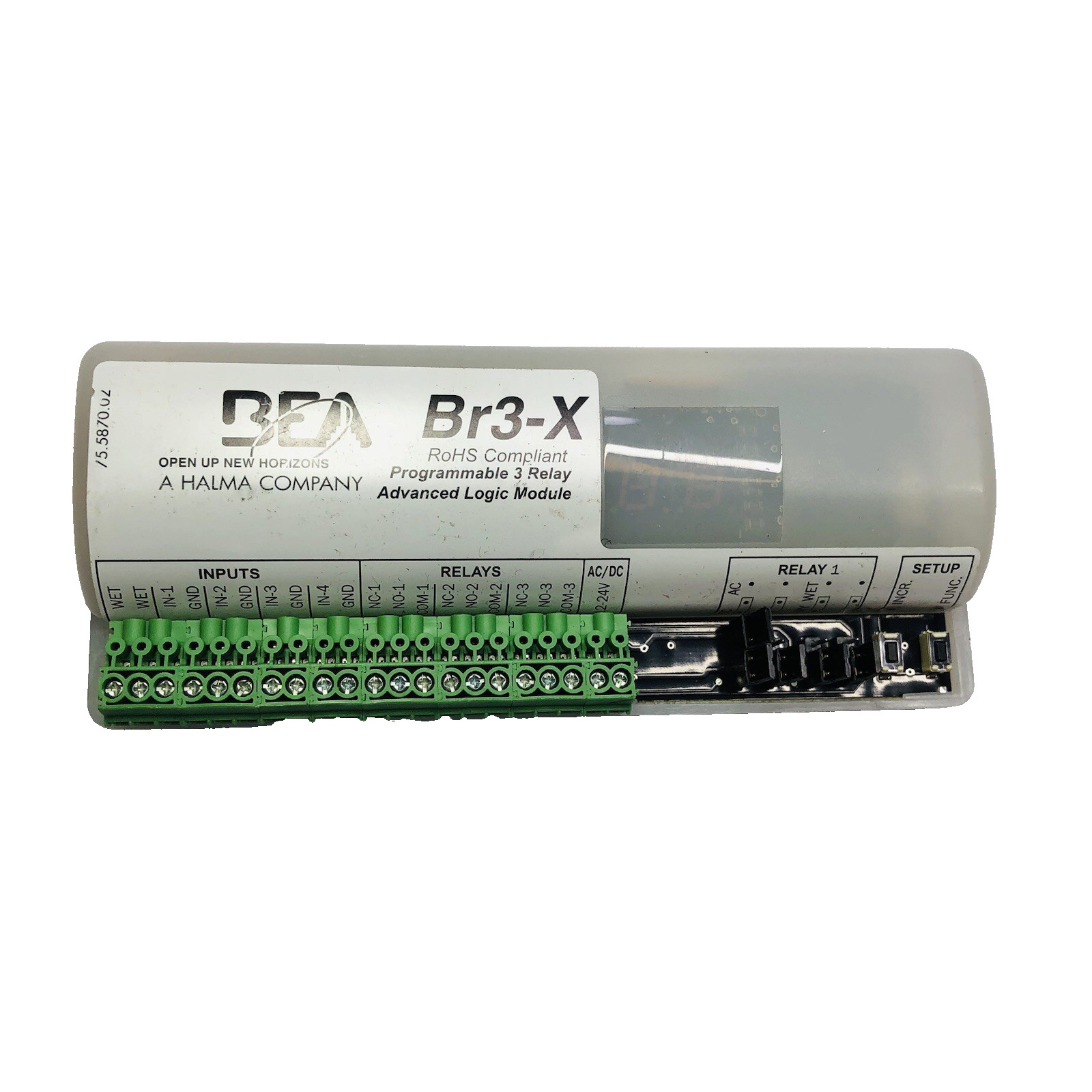 BEA PROGRAMMABLE 3 RELAY LOGIC MODULE 10BR3-X