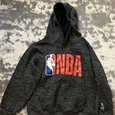 Boys NBA Black Hoodie Small 8 