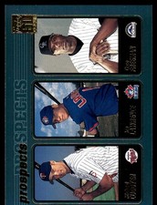 Michael Cuddyer / Joe Lawrence / Choo Freeman PROS 2001 Topps #730 MLB READ