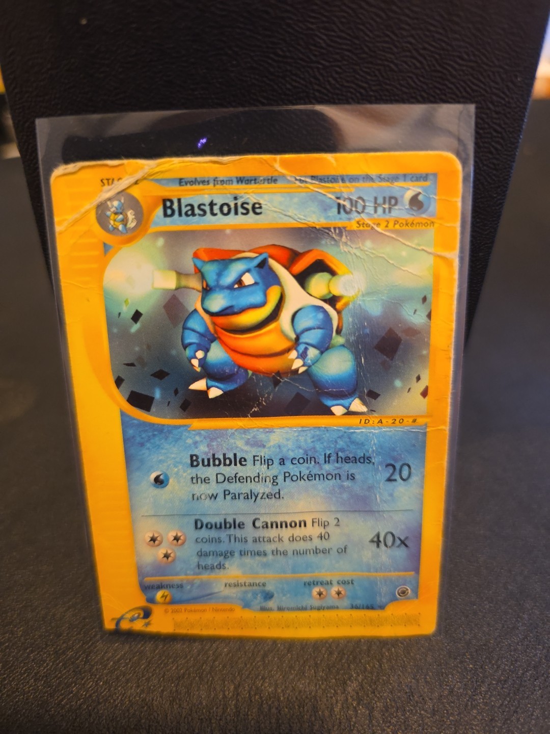 Blastoise - 36/165 - Pokemon Expedition Rare Card HP
