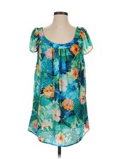 Show Me Your Mumu Women Green Casual Dress S