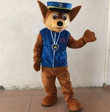 Cartoon Dog Patrol Mascot Costume Role Play Party Halloween Adult