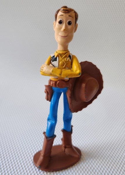 Figura Woody TOY STORY - PIXAR Disney Plástico Vintage 4 pulgadas de alto