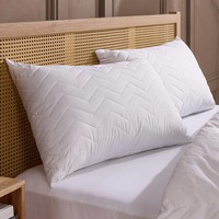 SNUGGLEDOWN Scandi Rebound Pillow Firm Support 2 Pack - 48x74cm