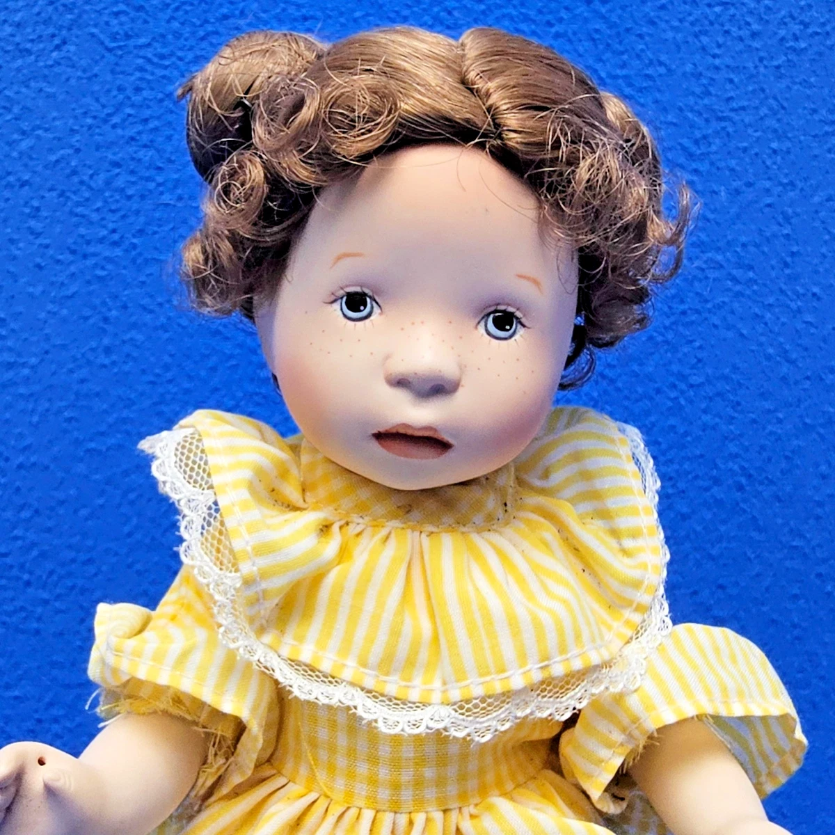 FRANKLIN MINT BRIGITTE MITTWOCH PUPPE SYLVIA NATTERER 25 CM DOLL