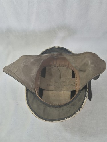 ' The Corker ' 1950's Motorcycle Helmet - J Compton Sons & Webb - Picture 8 of 16