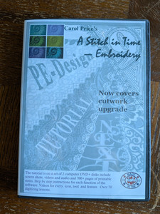 Carol Price's A Stitch In Time Embroidery 2-DVD PE-Design 9.2 NEXT Tutorial