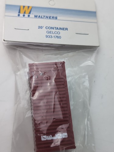 WALTHERS - Contenedor 20' "GELCO" #933-1760 - HO | Zustand: New