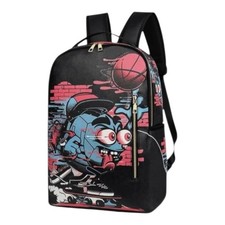 Cartoon Sports Graphic Kids Backpack with Adjustable Shoulder Strap, School