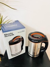 Image of Morphy Richards Soup Maker 1.6L 48822 Stainless Steel Serrated GRADED