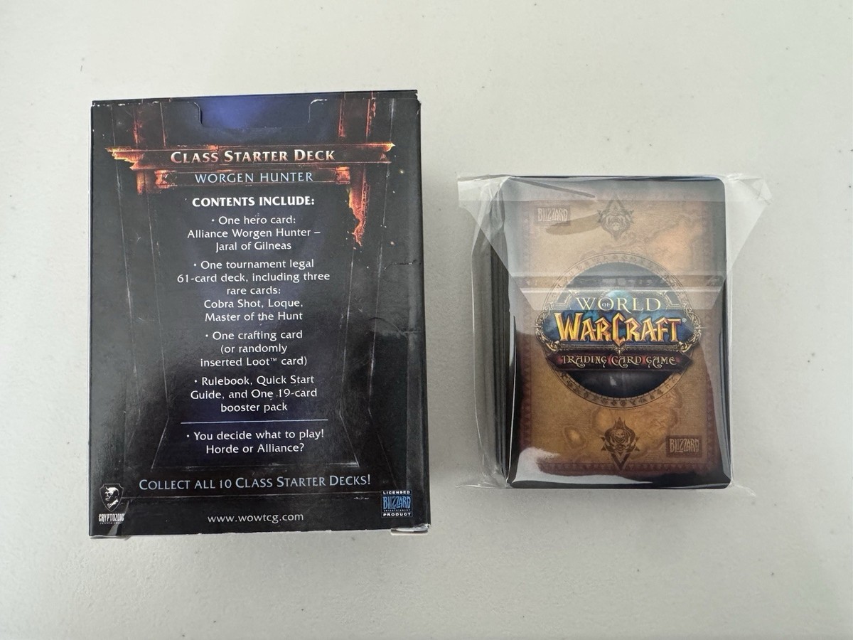 World of Warcraft TCG 2011 Class Starter Deck Alliance Hunter | eBay