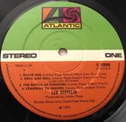 LED ZEPPELIN ~ IV FOUR SYMBOLS ** Early 70's Reissue ATLANTIC LP