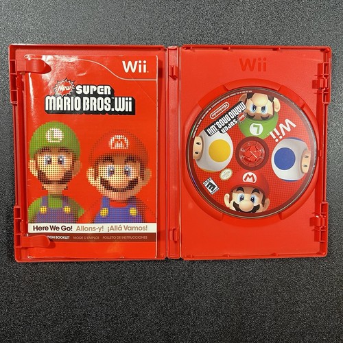 New Super Mario Bros. Wii (Nintendo Wii, 2009) komplett mit Handbuch - Bild 3 von 4