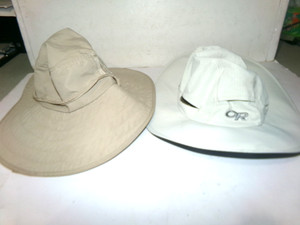 OUTDOOR RESEARCH POLY SOMBRERO & SUN PROTECTION ZONE SUN HAT SIZE MEDIUM