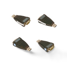 USB to DB9 Male RS422-RS485 Port FTDI Chipset Adapter - Black