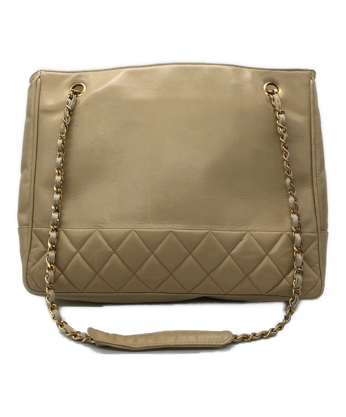 CHANEL Classic Chain Tote Bag in Timeless Black Leather