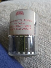 Schacht Macro Tube Close up lens macro set for Exakta Mount Excellent Case