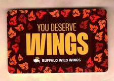 BUFFALO WILD WINGS You Deserve Wings, Autumn Leaves ( 2025 ) Gift Card ( $0 )