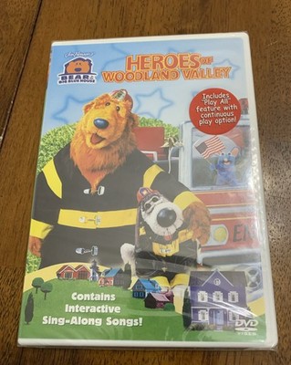 Bear in the Big Blue House - Heroes of Woodland Valley (DVD, 2003) Region 1 OOP