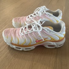 WMNS Nike Air Max Plus Sunrise Sail Solar Flare rosa DX2673-100 taglia 8)