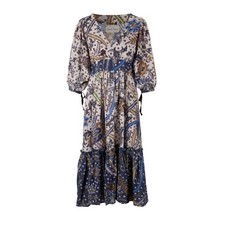 Cara Cara Round Hill Midi Dress Size Small