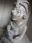 Pre-Columbian Mayan Antique  Clay Terracotta Figure Statue Royalty Holding Duck — photo 8