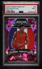 2020-21 Prizm Draft Picks Global Prospects Pink Ice Killian Hayes PSA 9 MINT a1j
