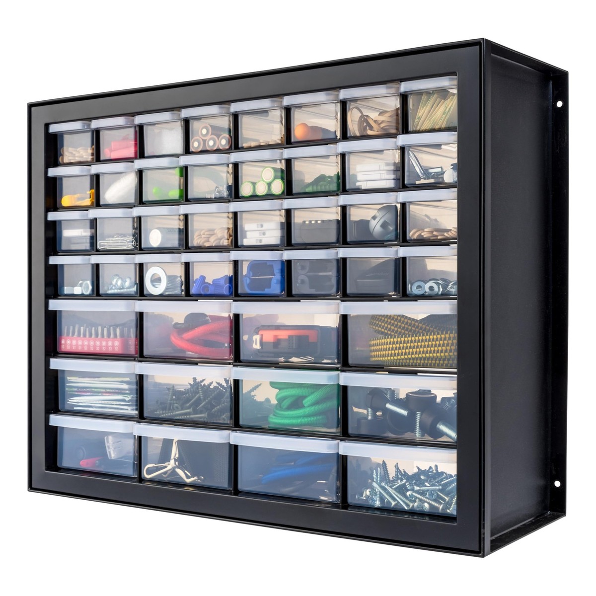 IRIS USA Screw Tool Organizer Small Parts Cabinet, 44 Drawer