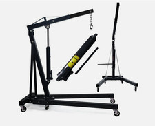2 Ton Hydraulic Folding Engine Crane Hoist Lift Stand Garage Workshop Adjustable