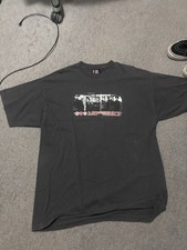 vintage 90s/2000s y2k deftones giant tag shirt size xl white pony around the fur