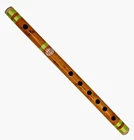 Handmade Bamboo Bansuri Flute Indian Woodwind Musical Instrument, B Scale 14"