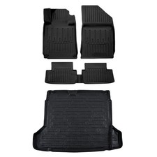 Gummimatten + Kofferraumwanne SET für Peugeot 508 2010-2014 Stufenheck