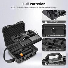 IP67 Hard Dual Layer Case Travel Carry Bag for For DJI Osmo Action 6/5 Pro/4/3