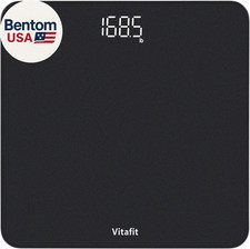 Digital Bathroom Scale for Body Weight, Weighing Professional since 2001, Clear