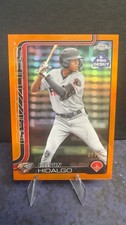 2025 Topps Pro Debut - Chrome Kelvin Hidalgo #PDC-46 True Orange Refractor 07/25