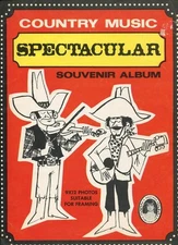 1969 Country Music Spectacular  Souvenir Album Eddy Arnold Johnny Cash MBX48 