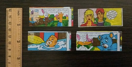 Chewing gum wrappers. Vintage comics 11 pcs. Rare. PUPU - Picture 12 of 24