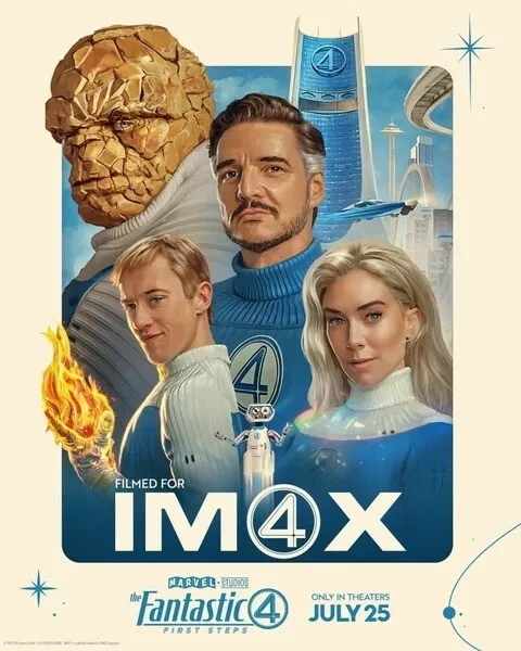 The Fantastic Four: First Steps Premium Matte Poster