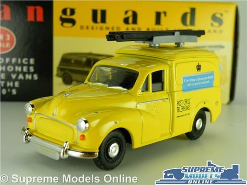 MORRIS MINOR & MINI MODEL VAN CAR POST OFFICE TELEPHONES 1:43 VANGUARDS PO2002 - Picture 4 of 6