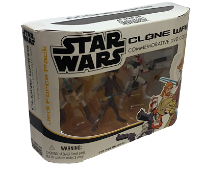 STAR WARS DVD3本&グッズ色々セット Star Wars Clone Wars SITH ATTACK & JEDI FORCE PACK DVD Collection