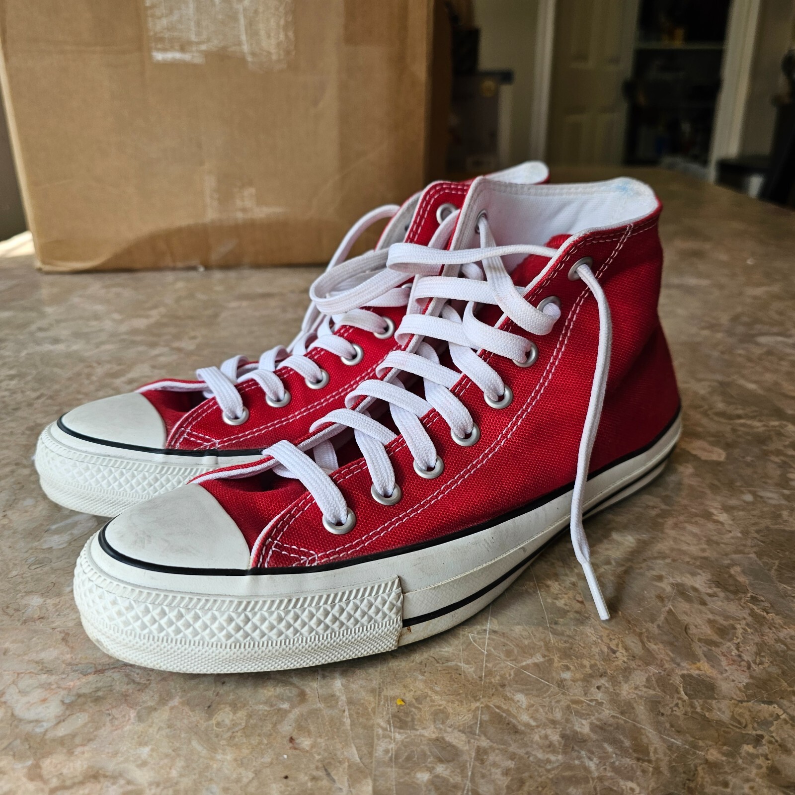 CONVERSE 1CK559 ALL STAR US sz 8 All Star Red - image 3