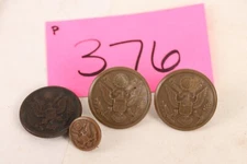 Vintage Lot of Original WWI Buttons for Repairs or Restoration  (p376)