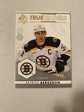 2022-23 SP Authentic True Leaders Patrice Bergeron #tl-23 Hockey Insert