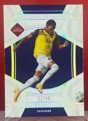 2022 GONZALO PLATA 81/99 PANINI NATIONAL TREASURES FIFA ROAD TO WORLD CUP ROOKIE